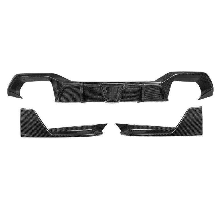 Rear Diffuser SOOQOO BMW X4 G02 FaceLift Rear Diffuser Carbon fibre Prepreg