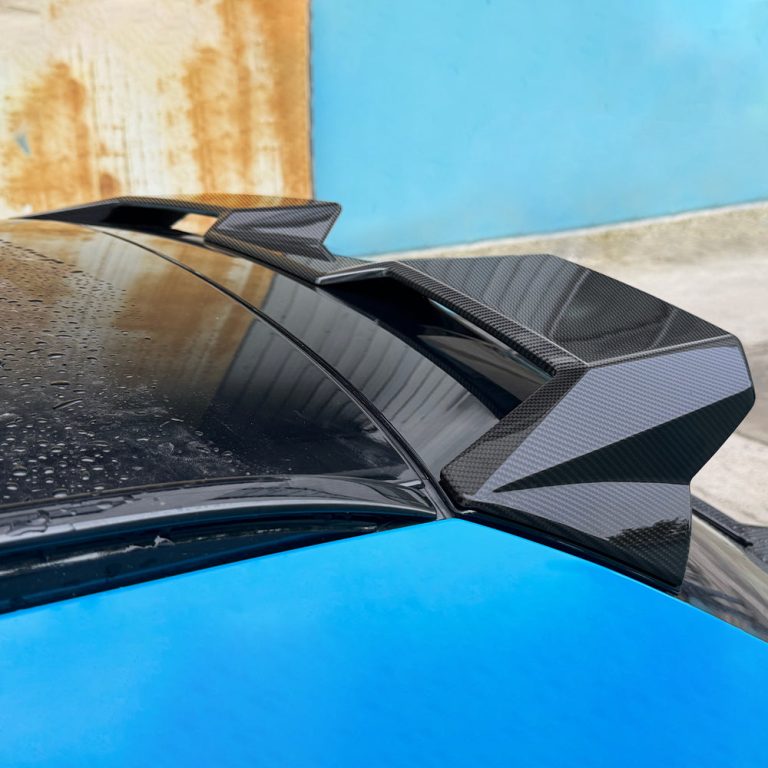 Rear Spoiler SOOQOO V2 BMW M3 G81 top spoiler Carbon fibre Prepreg