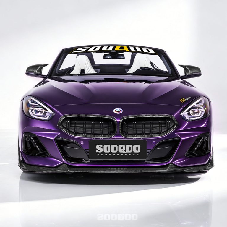 SOOQOO ลิ้นหน้า BMW Z4 G29 คาร์บอนไฟเบอร์ Prepreg