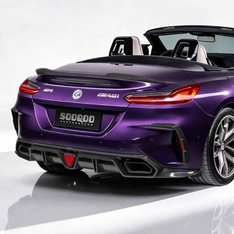 SOOQOO ดิฟฟิวเซอร์หลัง BMW Z4 G29 คาร์บอนไฟเบอร์ Prepreg