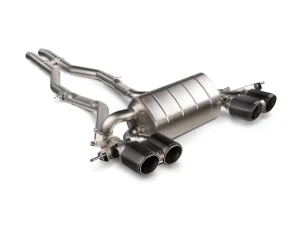ท่อ Akrapovic Slip-On Line (Titanium) BMW M3 (G80, G81) – OPF/GPF 2021 – 2026