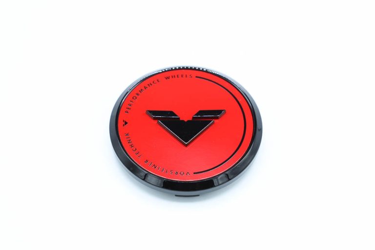 ฝาครอบดุมล้อ Vorsteiner สีแดง
