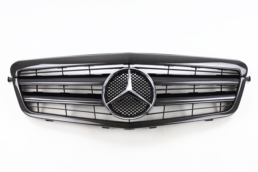 กระจังหน้า Carbon Fiber W212 ปี 2009-2013 ทรง Sport