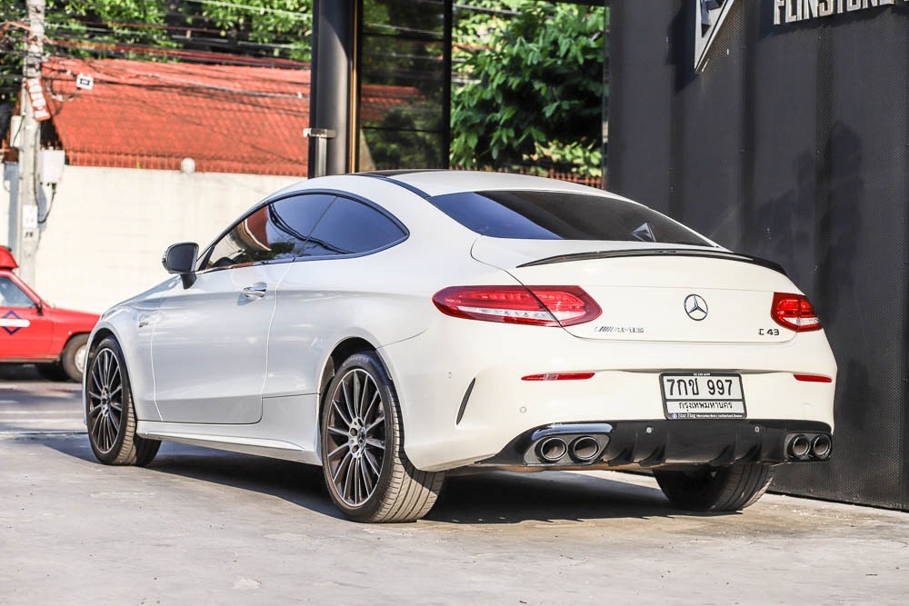 ดิฟฟิวเซอร์ C205 facelfit ทรง C43 Coupe AMG
