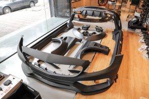 ชุดกันชนรอบคัน W205 C-Class ทรง Prior design PD65c