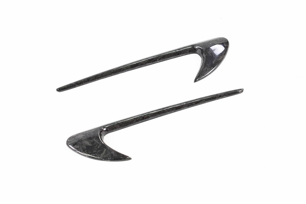 คิ้วแก้มหน้า Forged Carbon Fiber C205 C-Class 1 คู่