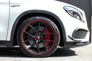 ชุดเบรค GLA45/CLA45/A45 AMG 2019 สีแดง