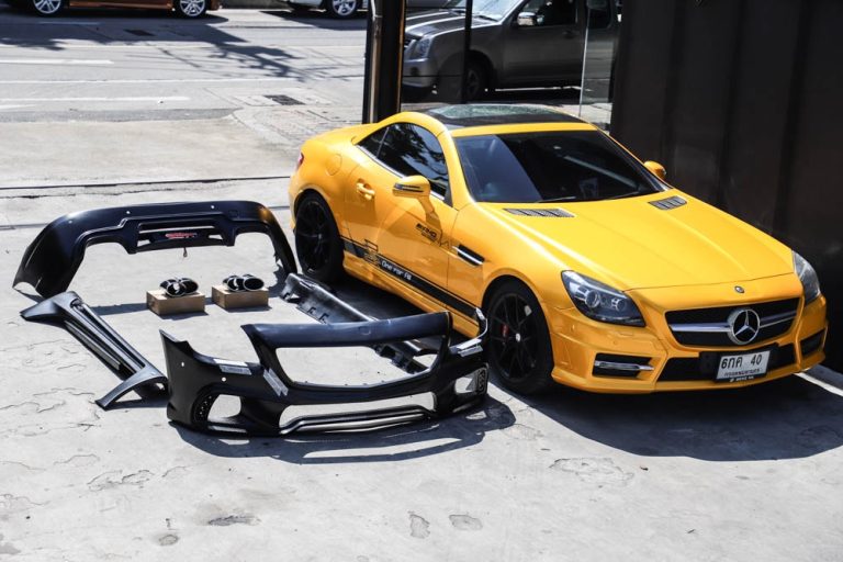 ชุดแต่งรอบคัน Mercedes Benz R172 SLK-Class ทรง WALD Black Bison
