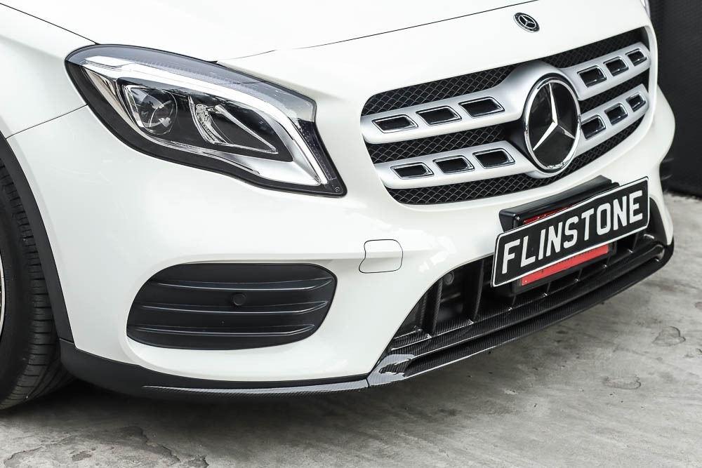 ลิ้นหน้า Carbon Fiber W156 ทรง GLA45 AMG Edition1 Facelift