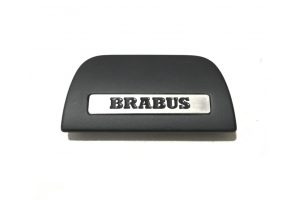 โลโก้ BRABUS ติดก้านพวงมาลัย Mercedes Benz แบบสีดำ