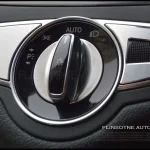 ชุดแปะข้างสวิตซ์ สีเงิน W205 C-Class