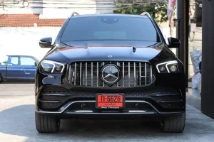 กระจังหน้า GLE-Class Facelift W167 ทรง GT สีดำ-โครเมี่ยม