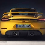 ปลายท่อ Porsche 718 Cayman/Boxster ทรง GT4