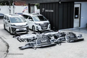 ชุดแปลงโฉม Toyota Alphard / Velfire เป็น Lexus LM300 ปี 2021