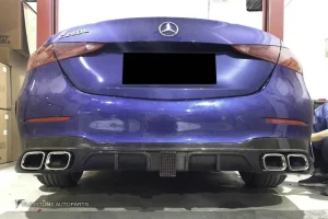ดิฟฟิวเซอร์ Carbon Fiber W206 C-Class ทรง GTs