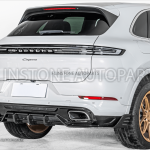 ดิฟฟิวเซอร์ Carbon Fiber PORSCHE Cayenne 9Y0.2 ทรง USUS Autoclave V.4