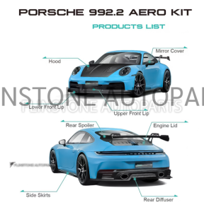 ชุดแต่งรอบคัน PORSCHE 992.2 Carrera ทรง Paktecuz