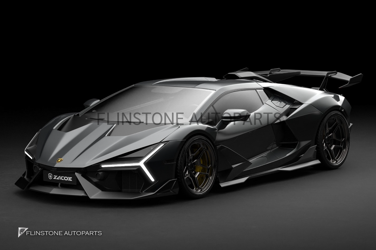 ชุดแต่งรอบคัน LAMBORGHINI REVUELTO ทรง ZACOE