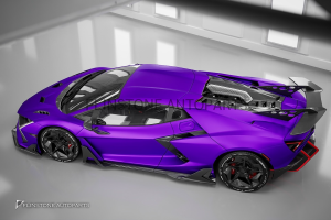 ชุดแต่งรอบคัน Lamborghini Revuelto ทรง Duke Dynamic