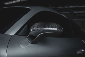 กระจกมองข้าง Carbon Fiber USUS AUTOCLAVE สำหรับ PORSCHE 718 Cayman Boxster