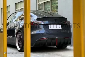 ดิฟฟิวเซอร์ Carbon Fiber TESLA MODEL Y ทรง Karbel
