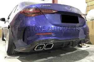 ดิฟฟิวเซอร์ Carbon Fiber W206 C-Class ทรง GTs
