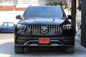 กระจังหน้า GLE-Class Facelift W167 ทรง GT สีดำ-โครเมี่ยม