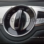 ชุดแปะข้างสวิตซ์ สีเงิน W205 C-Class