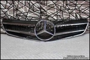 W207 E-Class Coupe Carbon Kevlar Front Grille V.3