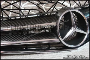 W207 E-Class Coupe Carbon Kevlar Front Grille V.3