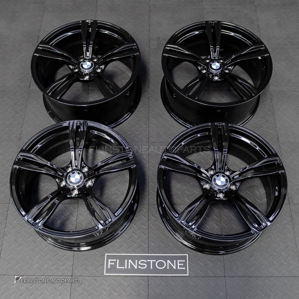 ล้อ Custom forged สำหรับ BMW F10 Series 5 สีดำเงา ขอบ 20 5-120