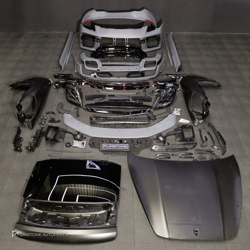 ชุดกันชนรอบคัน สำหรับ Porsche 981 Cayman-Boxster ทรง 718 GT4