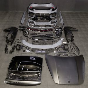 ชุดกันชนรอบคัน สำหรับ Porsche 981 Cayman-Boxster ทรง 718 GT4
