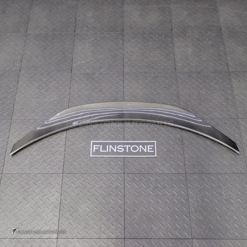 สปอยเลอร์ท้าย Carbon Fiber สำหรับ Mercedes Benz C205 C-Class ทรง PSM (ชุดที่ 2)