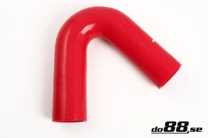 ท่อยางซิลิโคน ข้องอ 135 องศา do88 สีแดง ขนาด 1.375 นิ้ว (35 มม.)