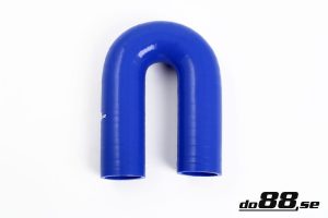 ท่อยางซิลิโคน ข้องอ 180 องศา do88 สีน้ำเงิน ขนาด 1.18 นิ้ว (30 มม.)