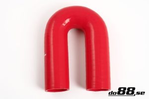 ท่อยางซิลิโคน ข้องอ 180 องศา do88 สีแดง ขนาด 1.5 นิ้ว (38 มม.)