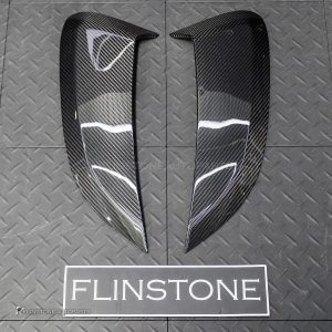 ช่องลมประตูข้าง Carbon Fiber สำหรับ Porsche 718 Cayman-Boxster ทรง GT4