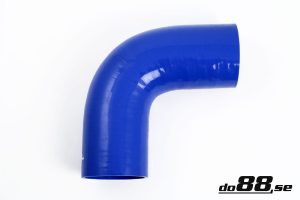 ท่อยางซิลิโคน ข้องอ 90 องศา do88 สีน้ำเงิน ขนาด 4.5 นิ้ว (114 มม.)
