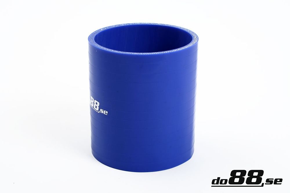 ท่อยางซิลิโคน ข้อต่อตรง do88 สีน้ำเงิน ขนาด 3.5 นิ้ว (89 มม.)