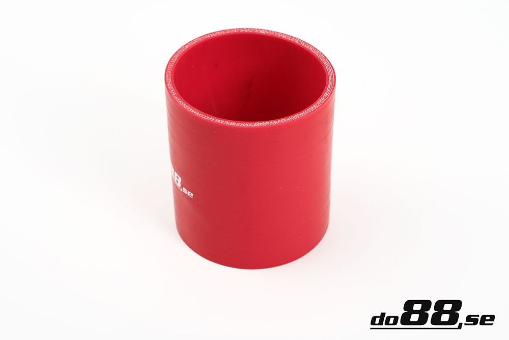 ท่อยางซิลิโคน ข้อต่อตรง do88 สีแดง ขนาด 3.25 นิ้ว (83 มม.)