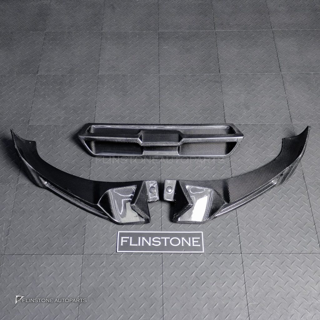 ลิ้นหน้า Carbon fiber สำหรับ X6 G06 LCI ทรง larte design (ชุดที่ 2)