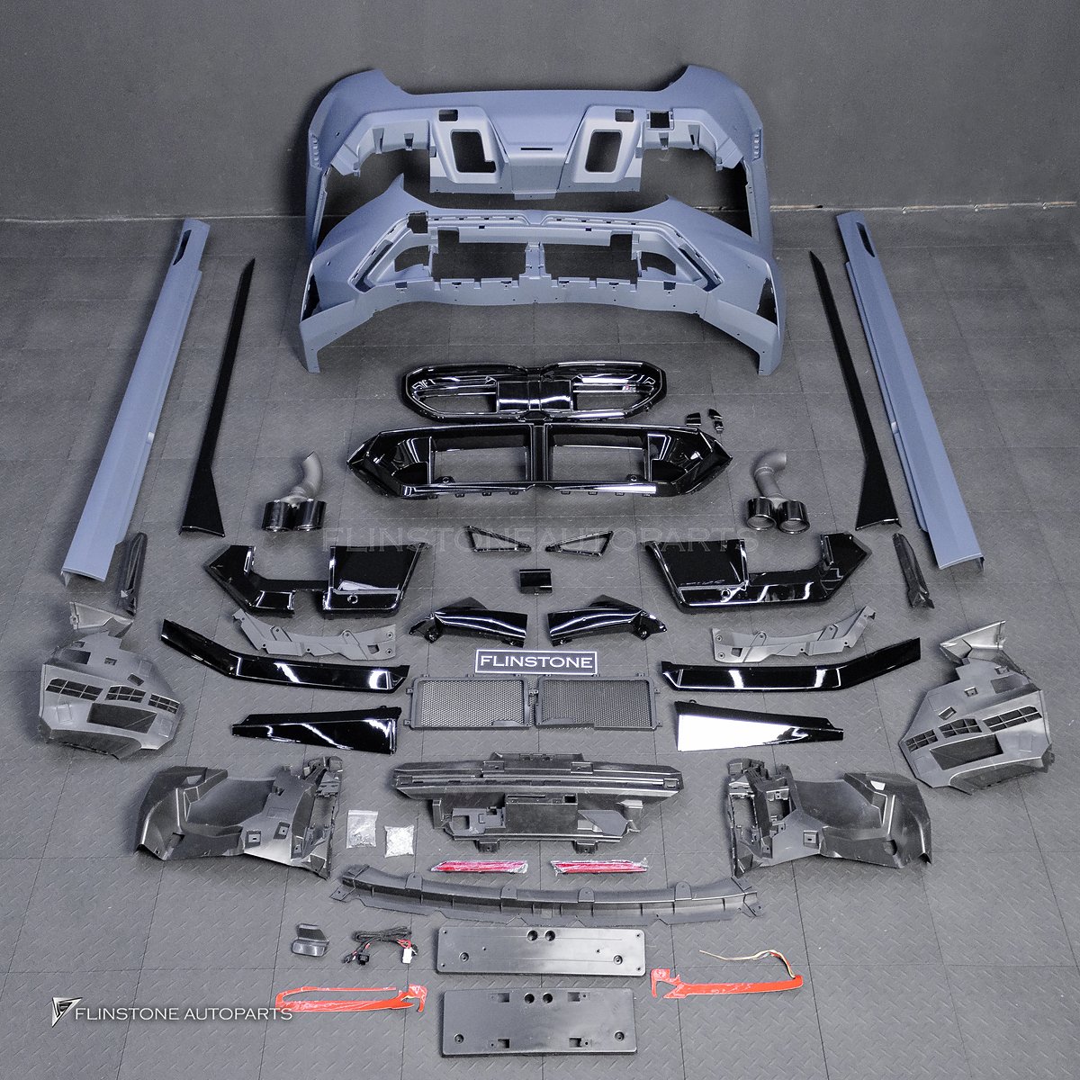 กระจังหน้า Carbon fiber สำหรับ BMW G22 Series 4 ทรง M4 แบบเว้า ACC