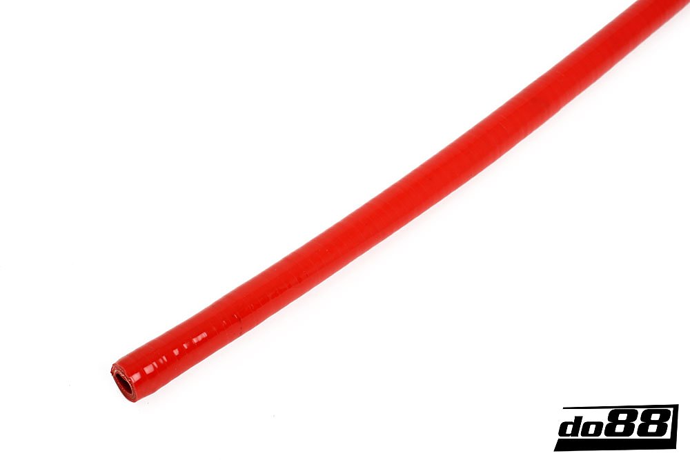 ท่อยางซิลิโคน do88 สีแดง ขนาด 0.5 นิ้ว (13 มม.)