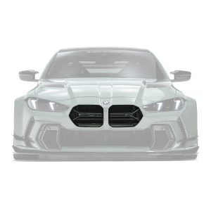 กระจังหน้า Carbon Fiber BMW M3 (V2 กันชน ADRO) ADRO แท้