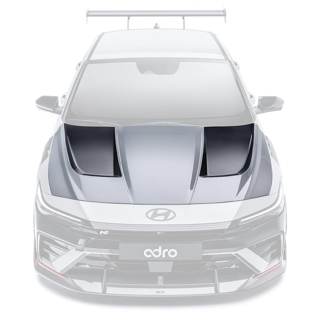 ฝากระโปรงหน้า Carbon Fiber Hyundai Elantra N ADRO แท้