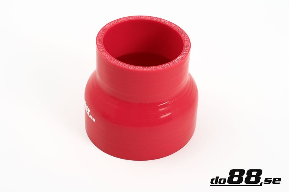ท่อยางซิลิโคน ข้อลด do88 สีแดง ขนาด 3.5-4 นิ้ว (89-102 มม.)