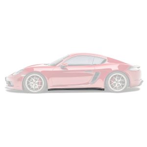 สเกิร์ตข้าง Carbon Fiber PORSCHE 718 ADRO แท้