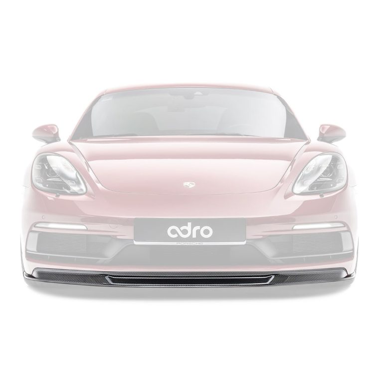 Front Lip Carbon Fiber PORSCHE 718 ADRO Genuine