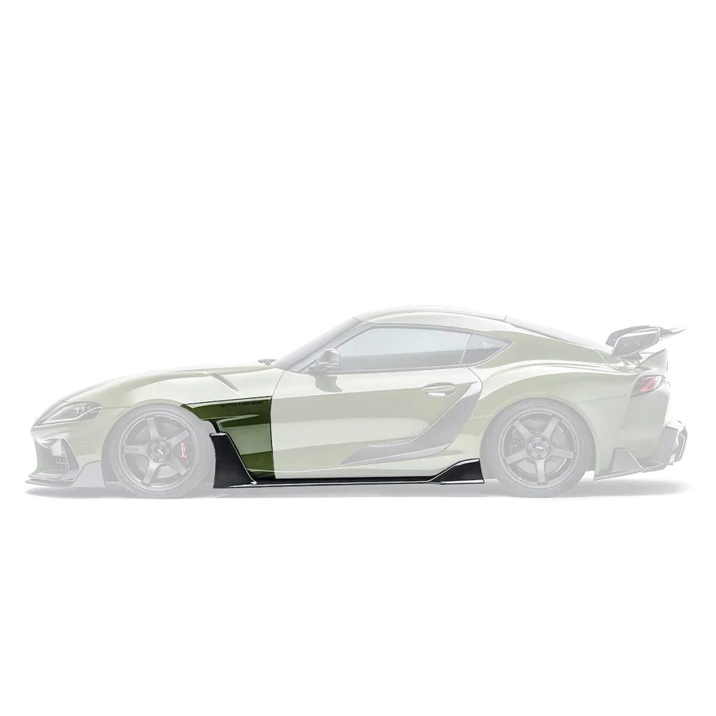 สเกิร์ตข้าง Carbon Fiber TOYOTA Supra (V2) TOYOTA ADRO แท้